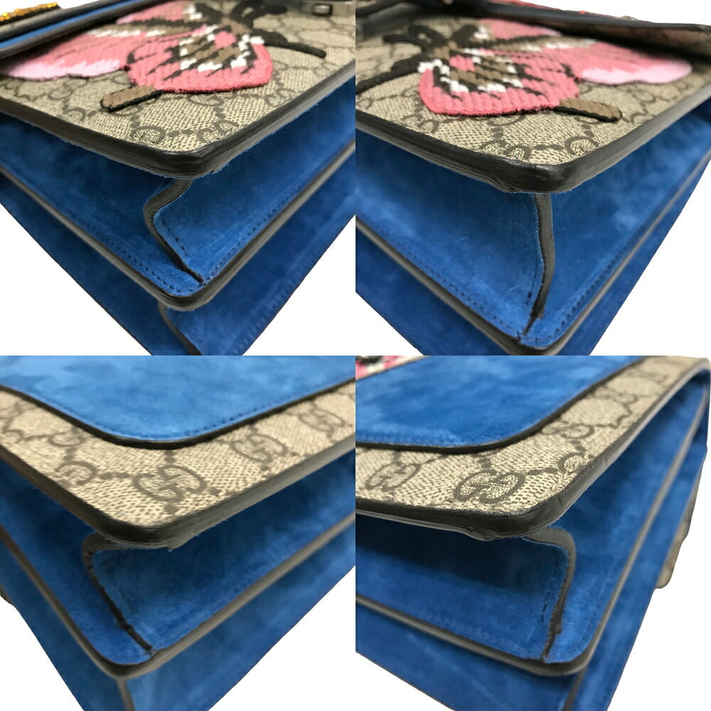 Gucci Dionysus Cat GG Chain Shoulder Bag Embroidered on - Picture 7 of 9